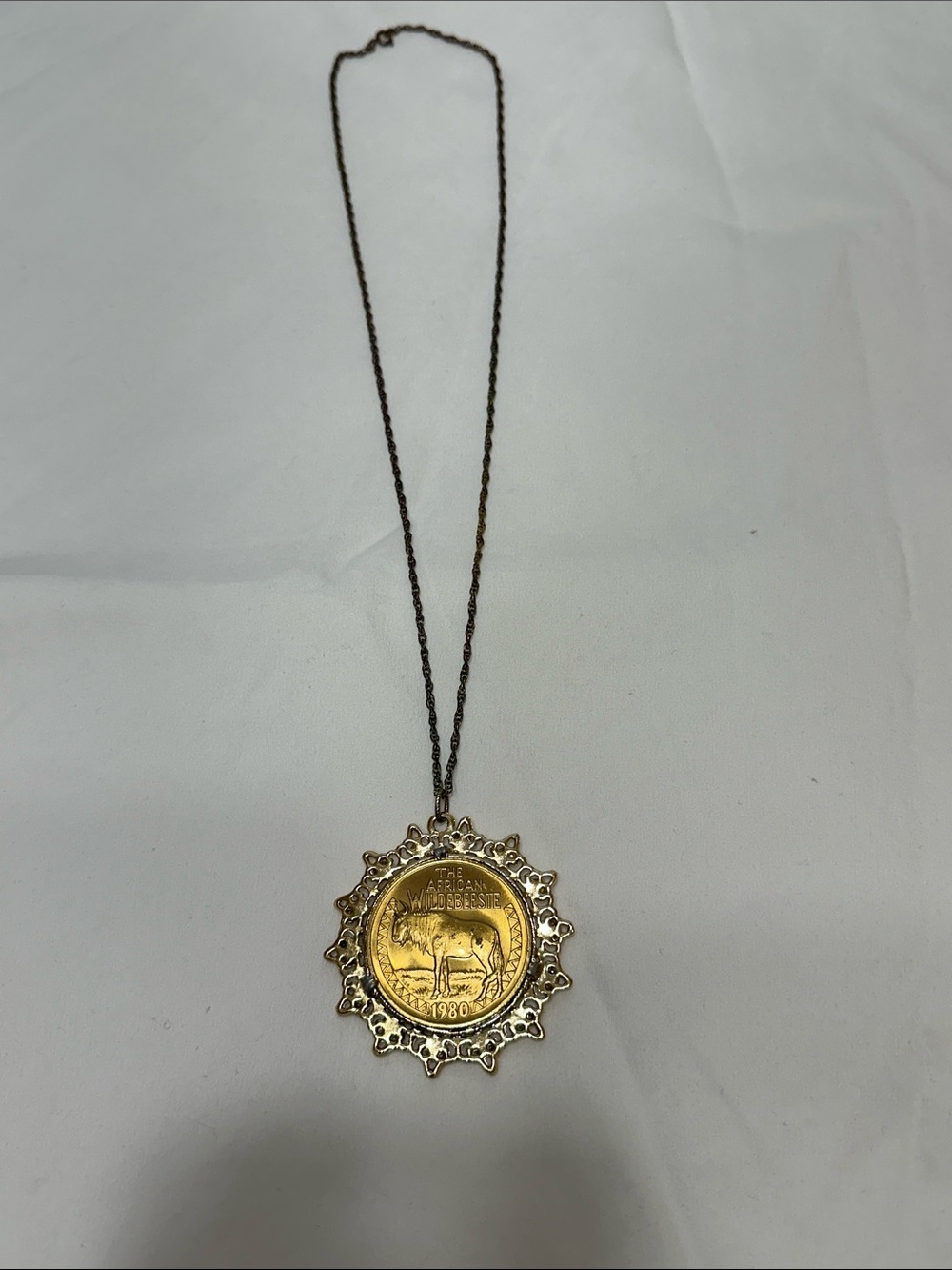 Gold Coin Pendant Necklace - Women Jewelry Zulu social club
